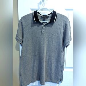 💙 MARC JACOBS 💙 Grey + Black Men's Polo